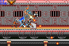 Contra Advance: The Alien Wars EX screenshot 4 for GameBoy Advance